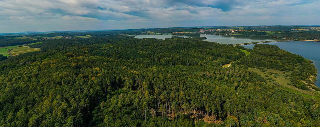 Drohnenaufnahme der bald zerstörten Muna Wald (Foto: Erwin Hussendoerfer)
