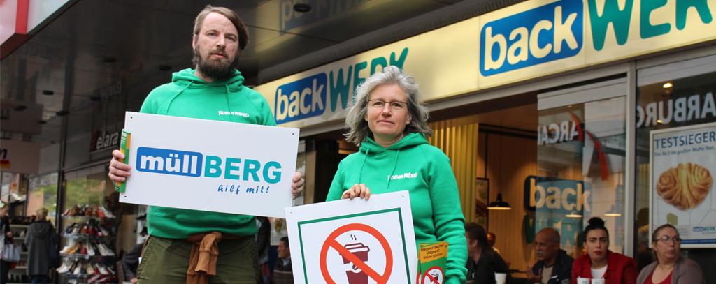 Mehrwegbecher statt Waldzerstörung