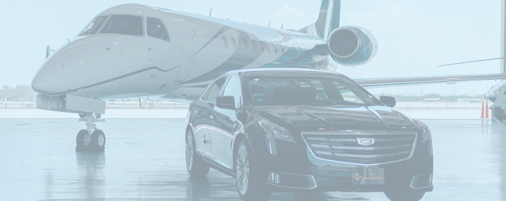 Privatjet und Luxusauto